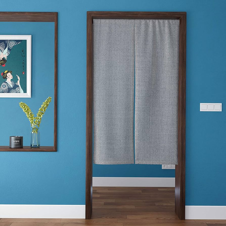 Amazon｜YUNGE のれん 手作り 手縫い キッチンカーテン のれん